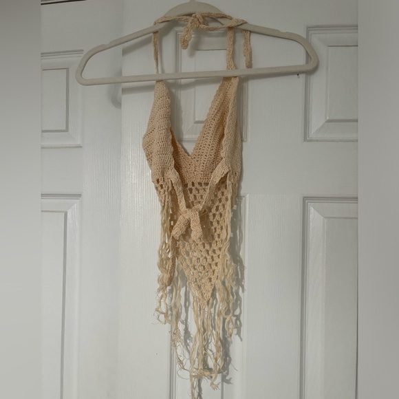 Handmade Crochet Halter Top - Picture 2 of 2